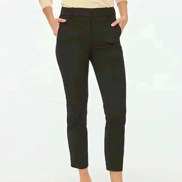NWT J. CREW Slim cropped Ruby pant in stretch twill Women size 12 - Picture 1 of 11